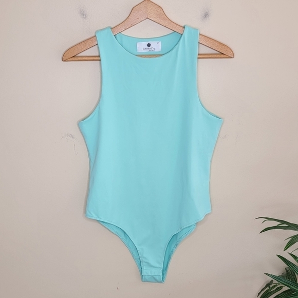 Everyday Chic Boutique | Better Than Ever Mint Green Bodysuit - Picture 1 of 8